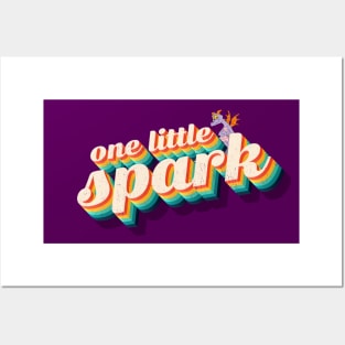 One Little Spark - Journey into Imagination shirt by kelly design company Posters and Art